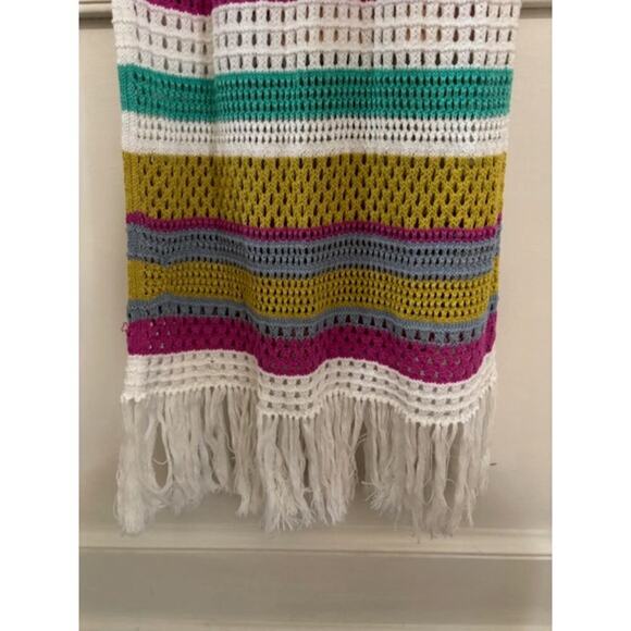 ANTHROPOLOGIE 525 AMERICA CROCHET MAXI DRESS Boem Small NWT - Picture 6 of 10